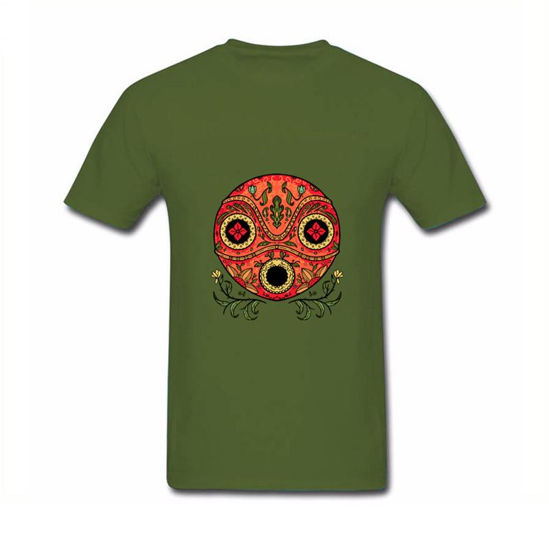 Designer Men T Shirt Funny Dia De Los Mononoke 3D Printed Male Top Tees 4XL