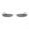 Women Retro Small Designer Eyeglasses Plastic Sunglasses UV400