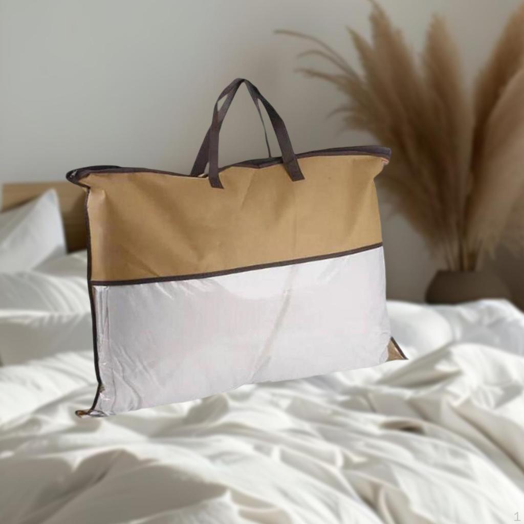 Blanket Storage Bag Closet Organizer Comforter Clothing for Blankets