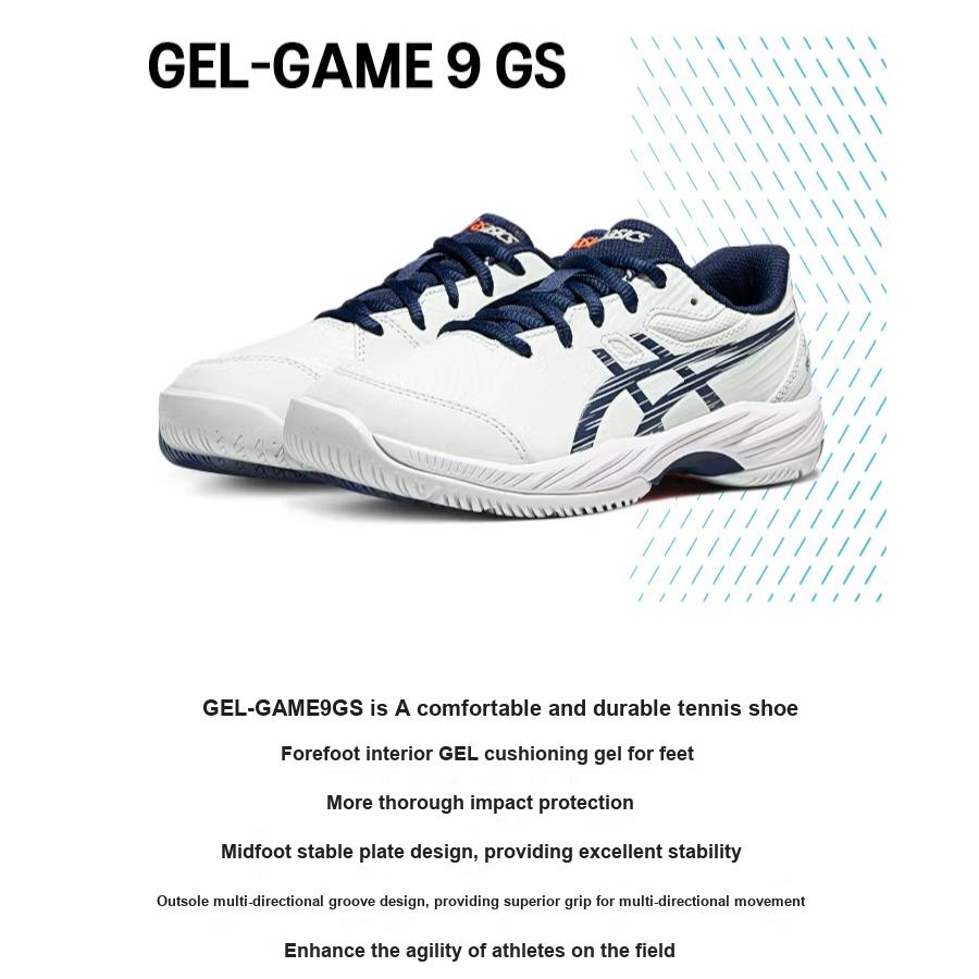 New Asics Gel Game 9 Kids' Training Shoes Kids 1044A052-300
