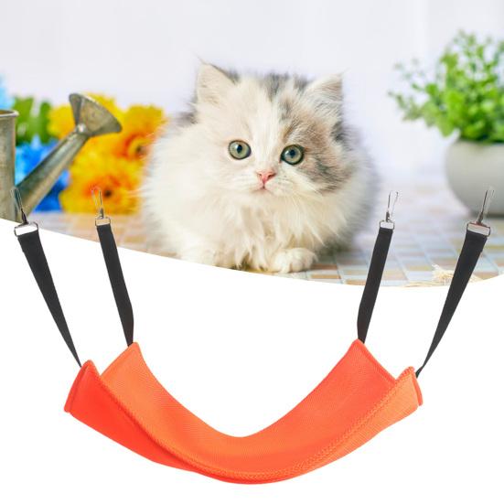 Kattehengekøye kjæledyrbur Myk pustende hengende seng Bærbar Rivesikker kattehusputematte Kjæledyrtilbehør