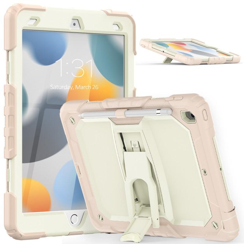 Kinder iPad 10,2 Zoll Hülle 2019-2021 Stoßfeste Silikonhülle mit Ständer Voller Schutz Kinder