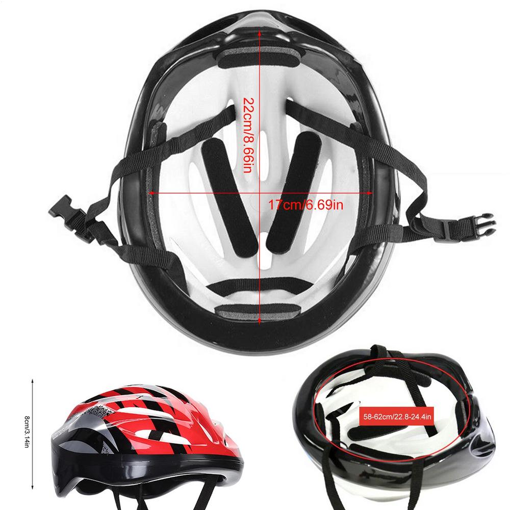 Adult Multi-Sport Safety Helmet For Bicycle Scooter Skateboard Inline Skating Breathable Shockproof Lightweight Urban Helmet