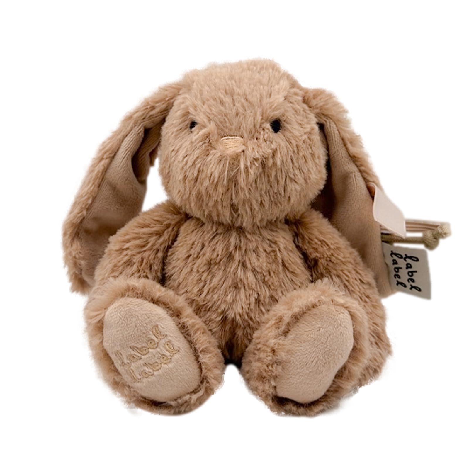 

Labellabel Плюшевое Животное Пушистый Первый Подарок на Рождение Ребенка Подарок на Рождество Игрушка, Игрушка, (Кролик, Латте, Маленький),