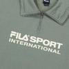 Fila Big Logo Cotton Blend High Neck Sweatshirt