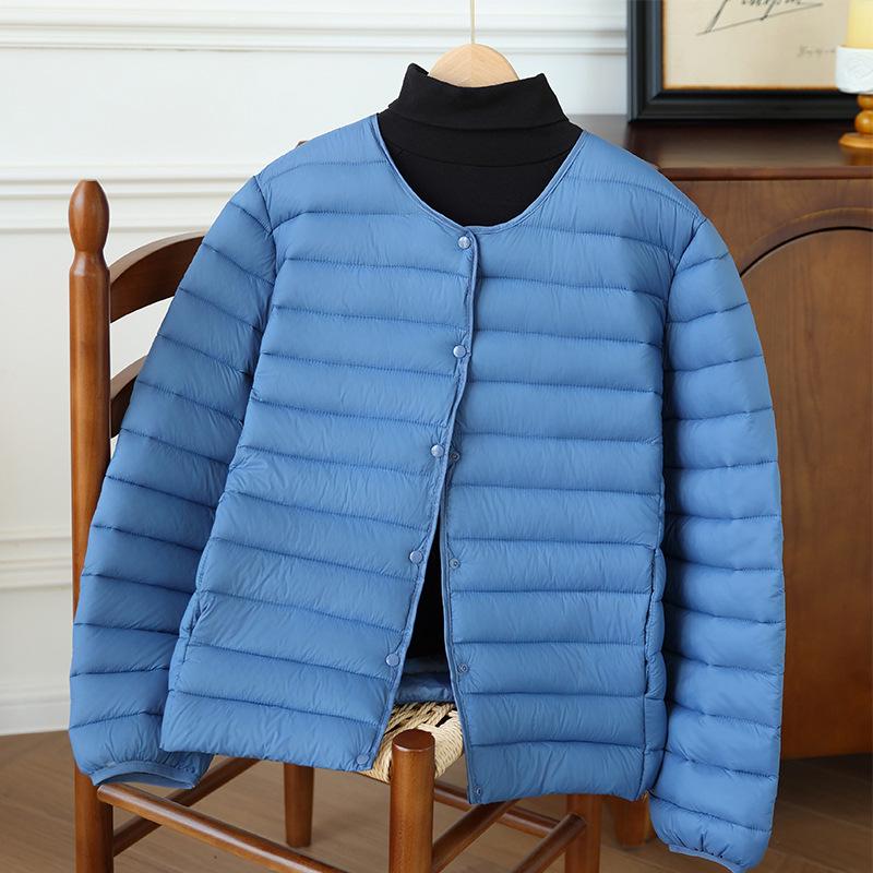 Herren Baumwolljacke ohne Kragen: Leichte, Warme, Lässige Oberbekleidung für Herbst/Winter