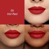 Colors Queen Lippie Creamy Matte Lipstick | Single Swipe Application, Long Lasting | Lightweight Lipstick for Women (05 - Hot Red, 5g)