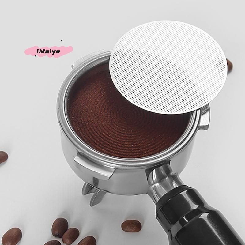 Reusable Coffee Filter 51/53/58mm Heat Resistant Mesh Screen for Coffee Pot And Machine Handle Puck - Durable Coffee Filter