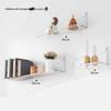 Clear Acrylic Wall Mounted Floating Shelf Set