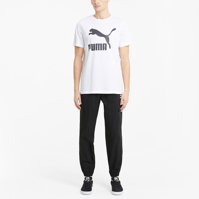 Puma Casual Sports Woven Tapered Pants Men Bottoms Black 531361-01