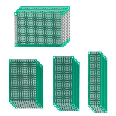 20PCS/Lot 5x7 4x6 3x7 2x8cm Prototype Single Sided Prototype PCB Diy Universal Printed Circuit PCB Board Prototype PCBs Kit Set