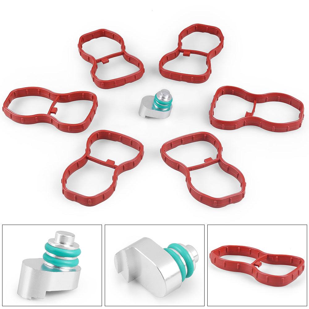 Ansaugkrümmer-Wirbelklappen-Blindstopfen + Dichtungssatz für BMW N57N N57Z 3.0d