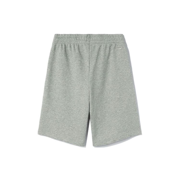 Li Ning CF Cool Sports Fashion Series Printed Casual Loose Shorts Men Shorts Gray AKSR529-1