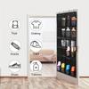 24 Pocket Over Door Shoe Cabinet Large Mesh Pockets Sturdy Hanging Wardrobe Rack Space Saving Home Storage Solution
