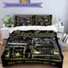 Truck Driver 3pcs Bedding Set Duvet Cover Closure Includes 1 Duvet Cover & 2 Pillowcases for All Seasons Bedroom Home Dorm Decor