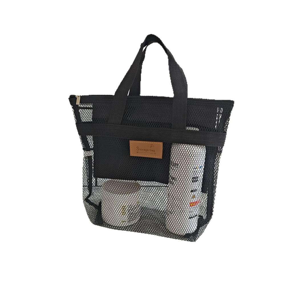 Multi-Use Zippered Beach & Travel Bag: Swimming, Makeup, Toiletry & Storage Solution