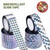Scare Pigeon Reflective Tape Bird Repellent Balcony Bird Deterrent Tape Home Garden Anti-Bird Gardening Supplies Outdoor Orchard