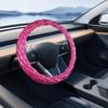 38cm Car Steering Wheel Cover Anti Slip Car Interior Accessories Auto Steering Wheel Protector  SUV