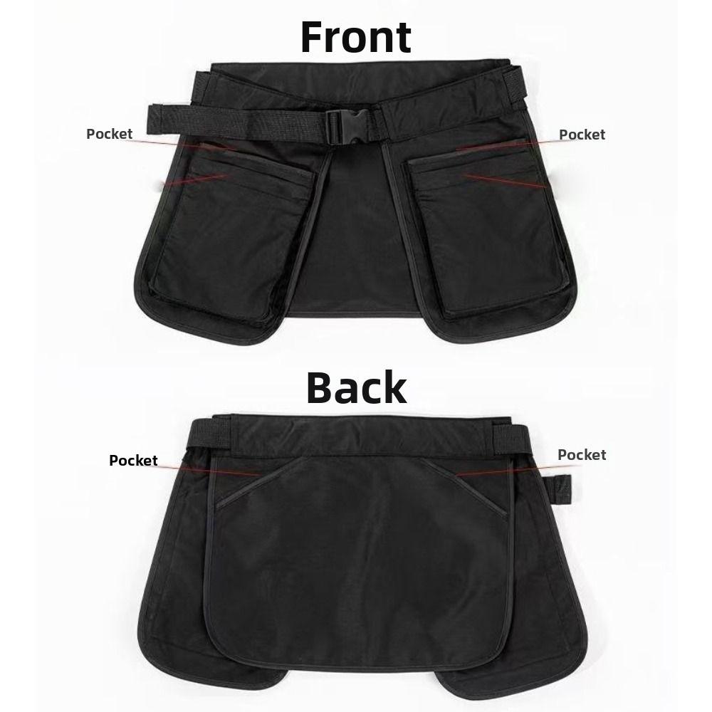 Ethnic Pattern Portable Waist Bag Waterproof Oil-resistant Multi-Function Tool Pouch Stain-resistant Polyester