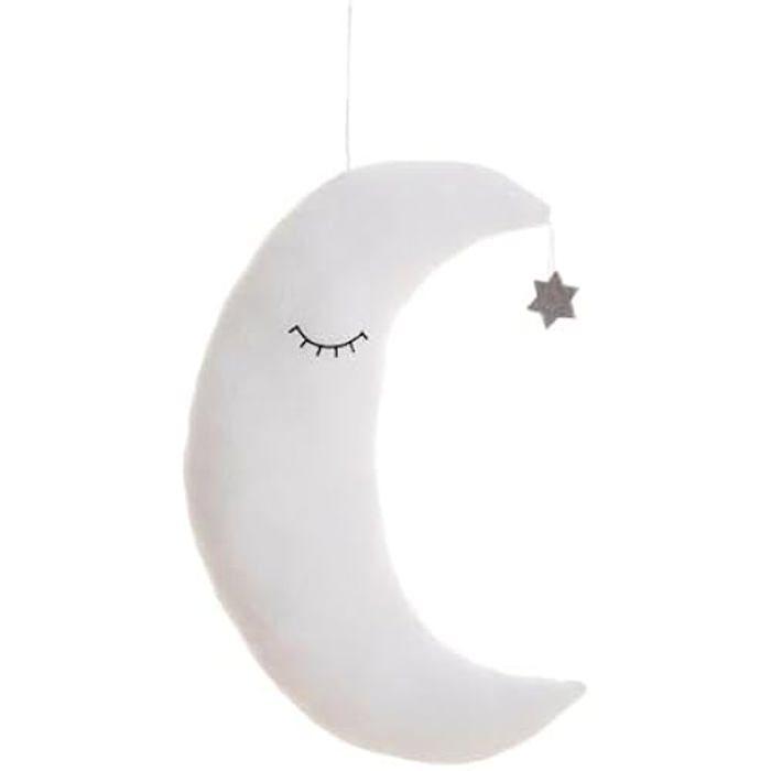 Hengepute i hvit fleece LLOPIS - 38 x 30 cm - Rektangulær - Innendørs