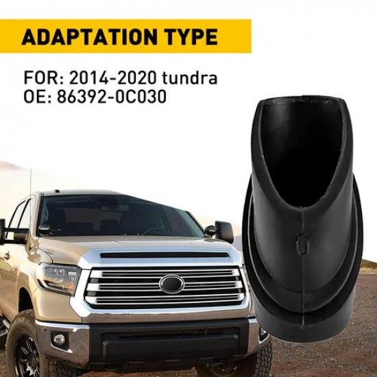 OE#86392-0C030 Antenna Black Bezel Ornament Fit For Toyota 2014- Tundra B