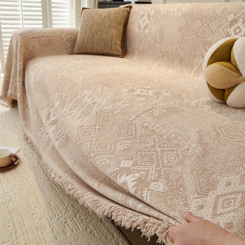 Universal Four Seasons Sofa Cover Cloth Middle Ancient Style Full Cover Sofa Sheet Blanket Sofa Pad Sofa Towel S152