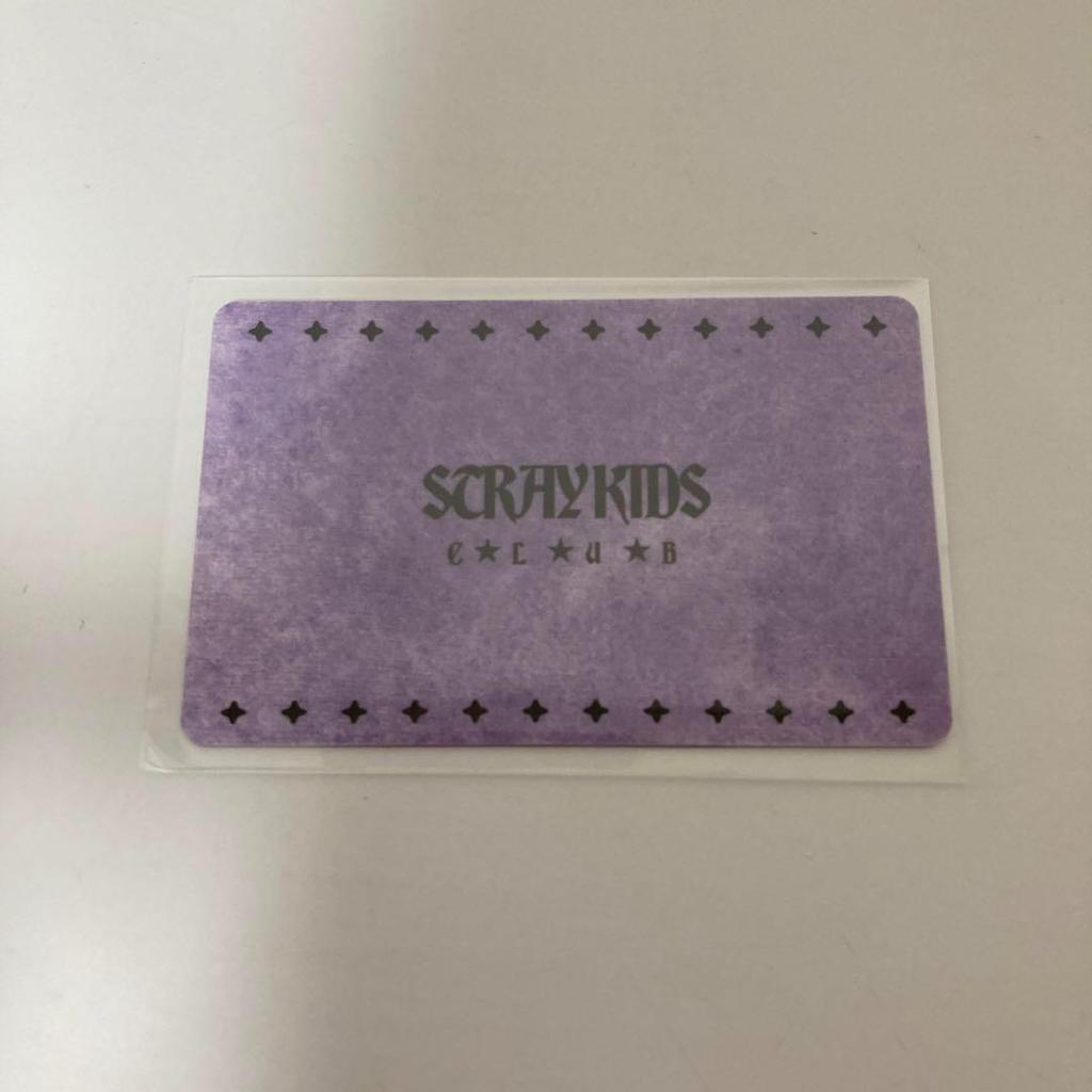 [USED] Stray Kids Fan Meeting Student ID Card Bang Chan