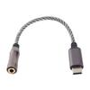 Type C to 3.5mm Headphone Amplifier 15cmCelsius5.9in 120dB Headphone Amplifier for   PC