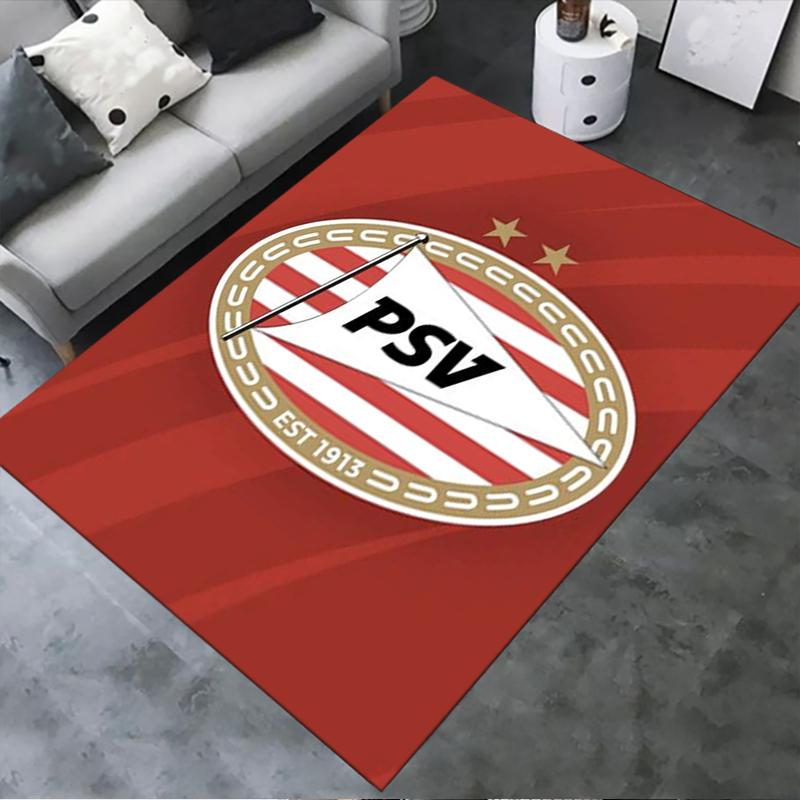2025 New PSV Eindhoven Carpet Rug for Living Room Bedroom Home Sofa Decoration,Kids play Non-slip Floor Mat