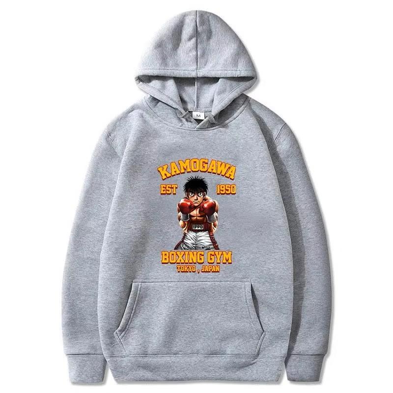 Cartoon Japan Anime IPPO Muay Thai Kick Boxing UFFC MMA Jacket Sweatshirt Hoodies Cosplay Men Women Kid Unisex Sport Gym Fitness Workout