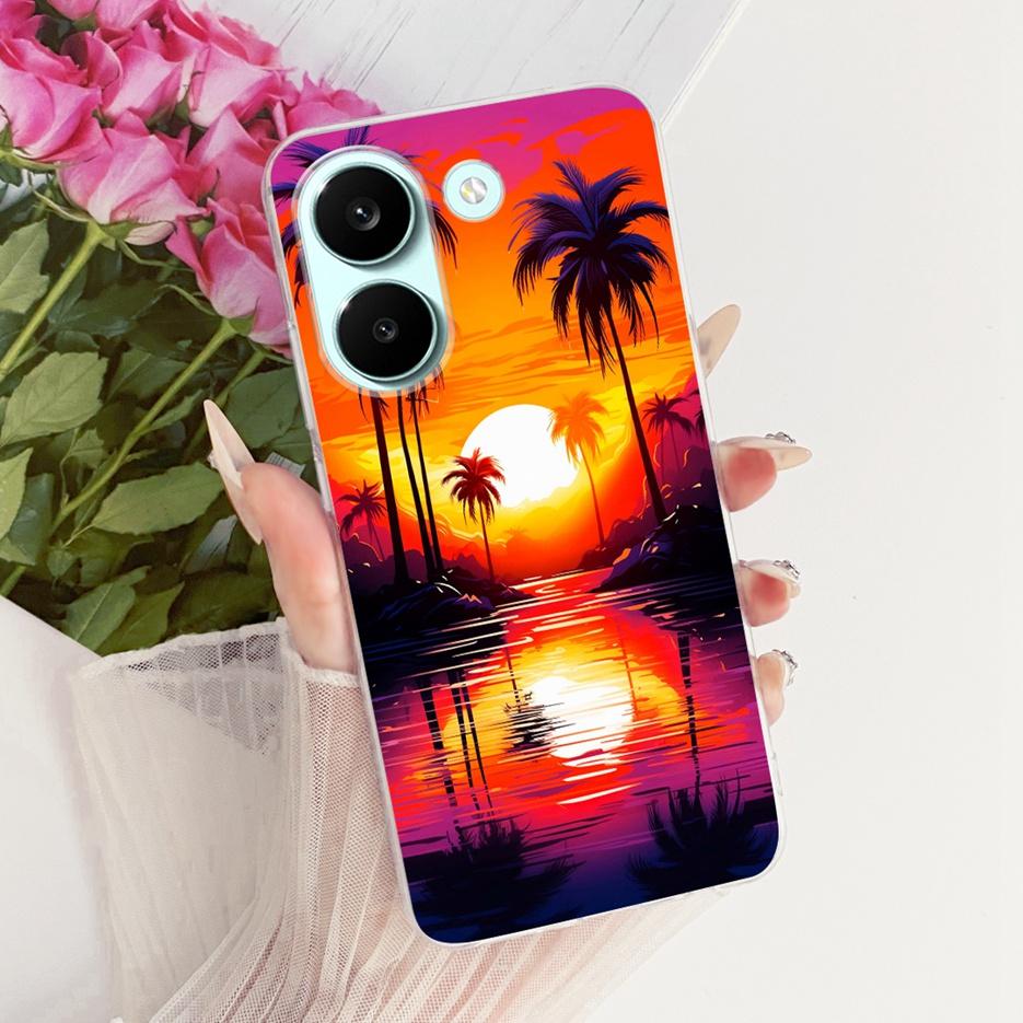 For Xiaomi Poco X8 Pro 5G Case Cute Love Heart Painted Cover Soft Slim Phone Case For Xiaomi Poco X8 Pro Max PocoX8 Pro 5G Shell