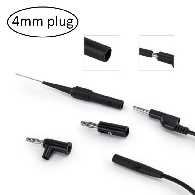 10 Stück Prüfspitze Multimeter-Nadel-Set Drahtbruch-Teststab Prüfspitze Durchmesser 0,7 mm