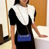 Fashion Wool Diamond Handbag Women's 2026 Spring New Fashion Exquisite Dinner Bag Shoulder Messenger Bag Bag