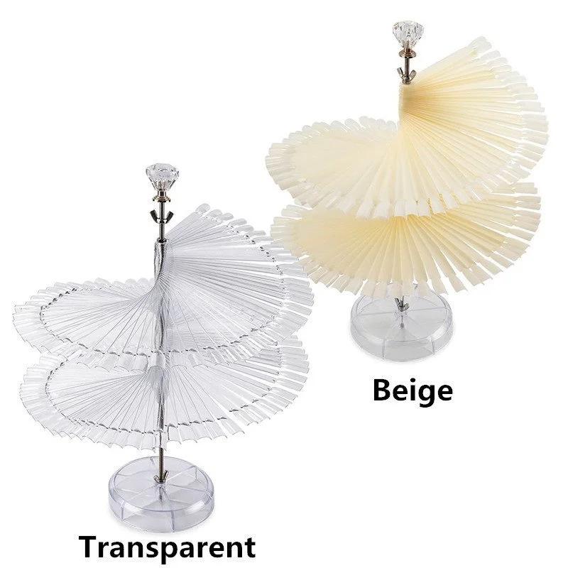 DIY Nail Art Farbdisplay Rahmen Nagelspitzen Spiral Display Rahmen DIY Nail Art Farbdisplay Rahmen 120 Farben