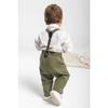 1-5 Years 4 Piece Bowtie And Slopephone Suit Baby Set