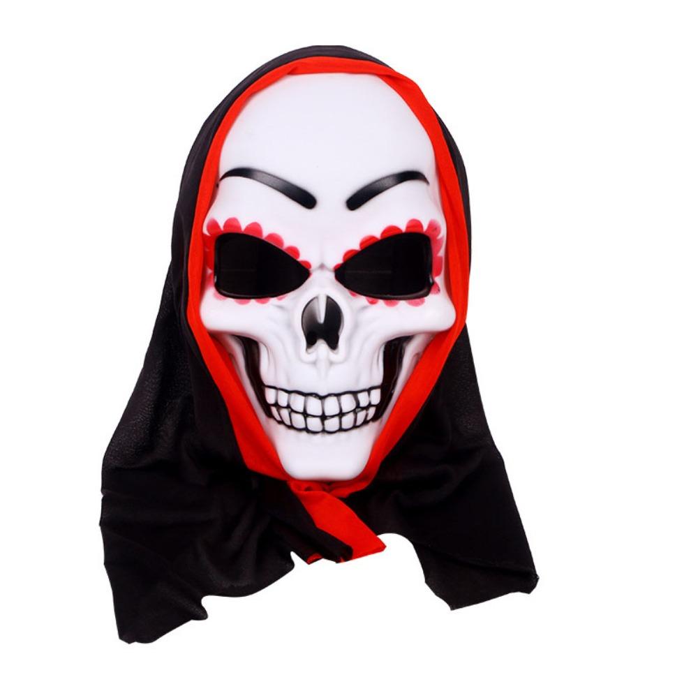 Dress Up Halloween Skull Mask Cosplay Full Face Mask Toy Skeleton Ghost Festival Mask  Girl