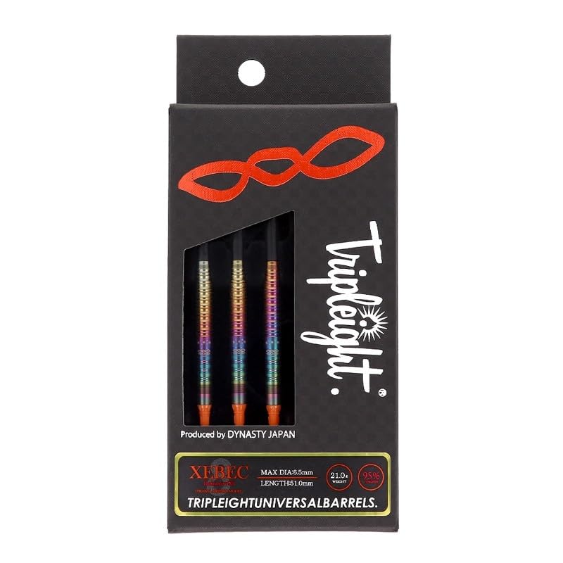 DYNASTY TRIPLEIGHT XEBEC Rainbow95 Tripleight XEBEC Dart (Dynasty Barrel)