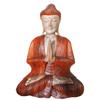 Buddha Statue Hand Carved Suar Wood 30cm