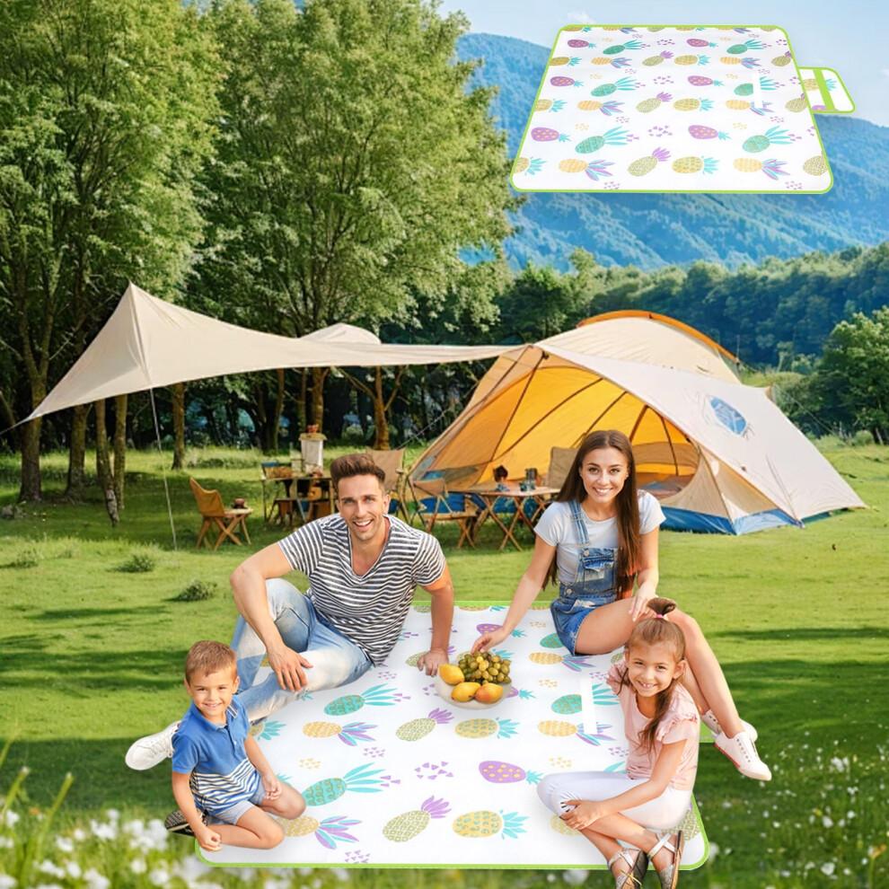 Waterproof Outdoor Picnic Mat - Portable Beach Mat for Camping, Moisture-Resistant Tent Floor Mat, Travel Picnic Sheet
