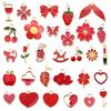Mixed Color Cartoon Enamel Alloy Pendants for DIY Bracelets & Keychains