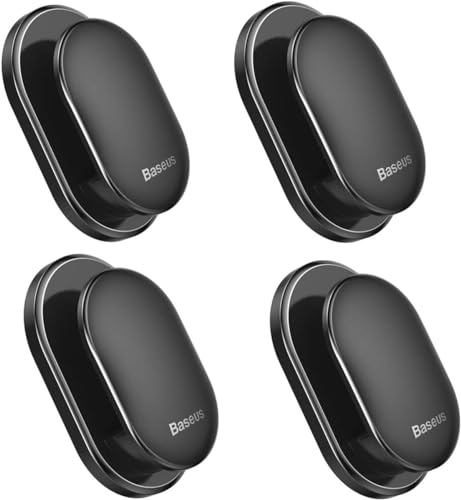 

Zukida Car Hook Mini Hook 3M Car Hook Storage Hook Adhesive Key Storage Cable Storage 4 Pieces (Black)