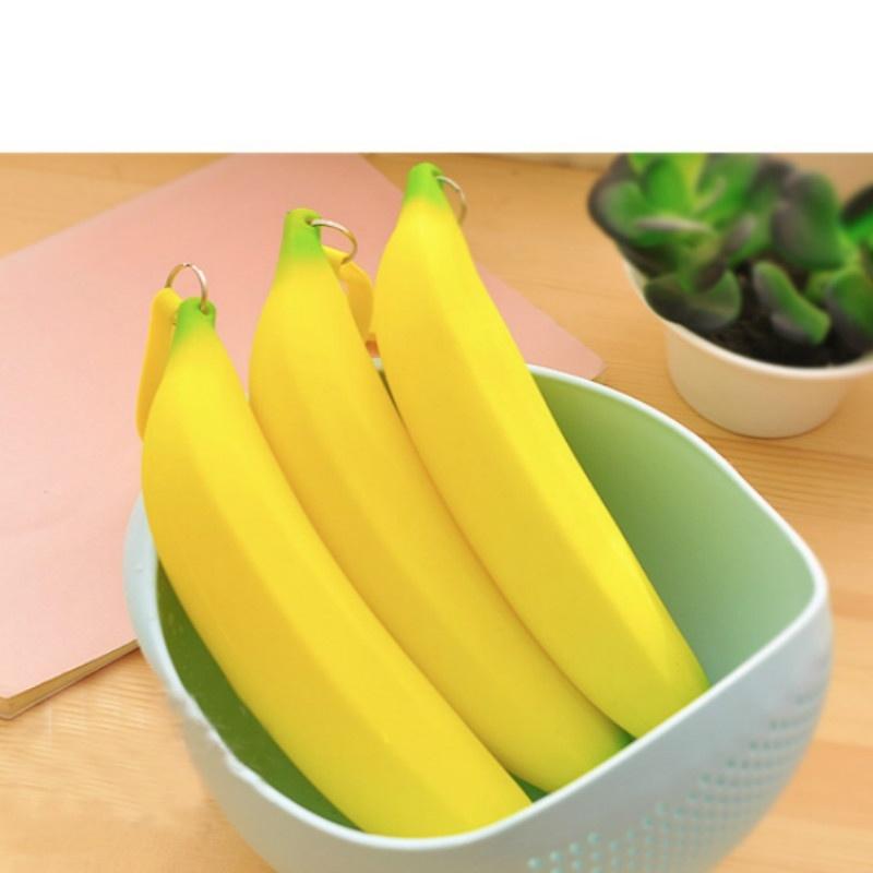 Cute silicone coin purse Banana purse Korean student hand coin purse