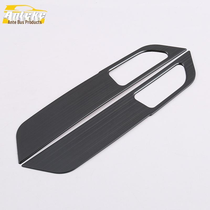 

Hongguang S Third-Row Armrest Cup Holder Decorative Frame Sticker for 2018 Models