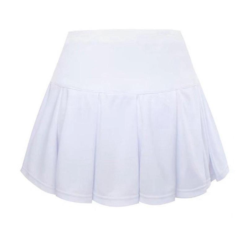 Dívčí culottes plisované sportovní kalhoty sukně jednobarevné dětské kalhotosukně