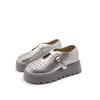 Thick-soled heightening sandals women's summer new hollowed muffin bottom hole shoes bag head soft-soled women's sandals