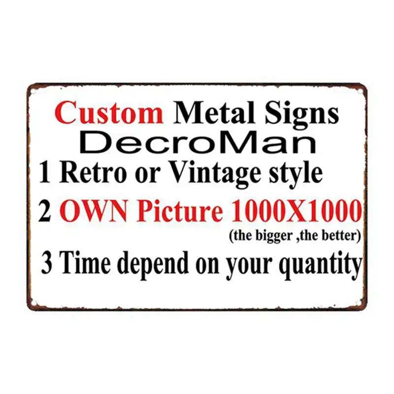 [ DecorMan ] Fighter US ARMY TroopsMetal Signs Airplane Decor LT-1988