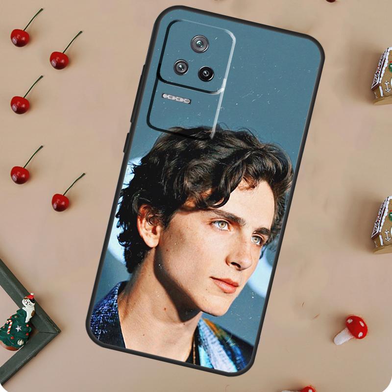 Timothee Chalamet Case For Xiaomi 13T 14T 15T Pro 17 Pro Max 14 15 Ultra POCO X7 Pro X3 X5 X6 F5 F6 F7 F8 Cover