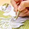 Cutter de précision Art Stylo Cutter à papier Outil de découpe Scrapbooking Outil de découpe Artisanat Cutter de précision pour stickers Scrapbooking