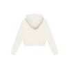 New MLB Preppy Style Collection New York Yankees 24FW Knitwear Knitted Fabric Cardigans Women's Cream 3FKPV0144-50CRS