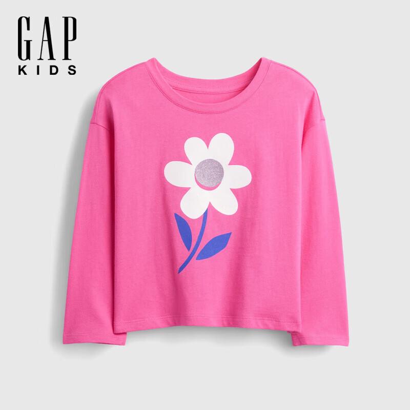 

Gap Toddler Girl s Fun Print Cotton Long Sleeve T-Shirt 110/60